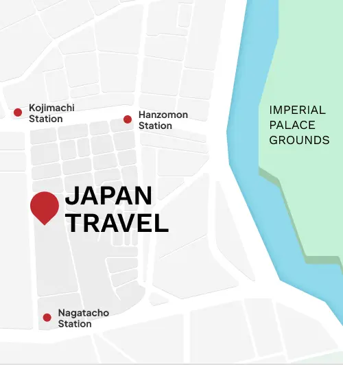 Japan Travel Office Map